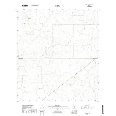 2019 Map of Clegg SW, 2019 Print