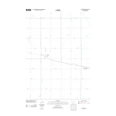 2013 Map of Cleghorn, 2013 Print