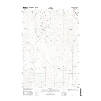 2015 Map of Cleghorn, 2015 Print