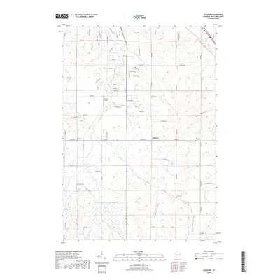 2018 Map of Cleghorn, 2018 Print
