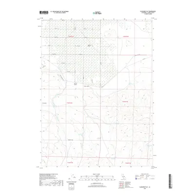 2018 Map of Cleghorn Flat, 2018 Print
