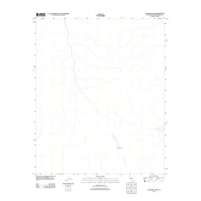 2012 Map of Cleghorn Lakes, 2012 Print