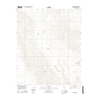 2015 Map of Cleghorn Lakes, 2015 Print