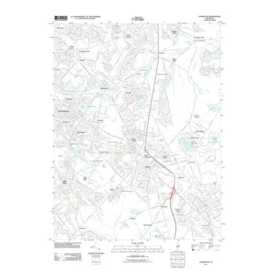 2011 Map of Clementon, 2011 Print