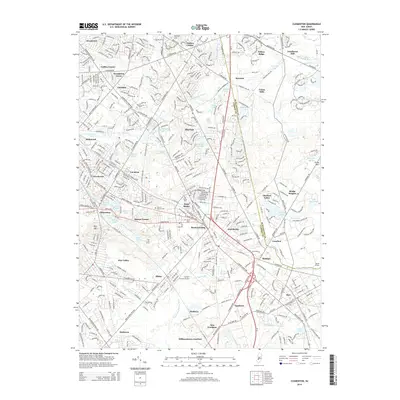 2014 Map of Clementon, 2014 Print