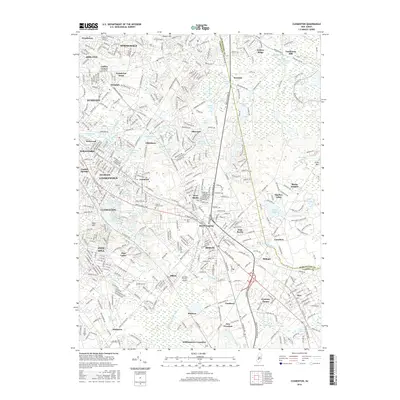 2016 Map of Clementon, 2016 Print