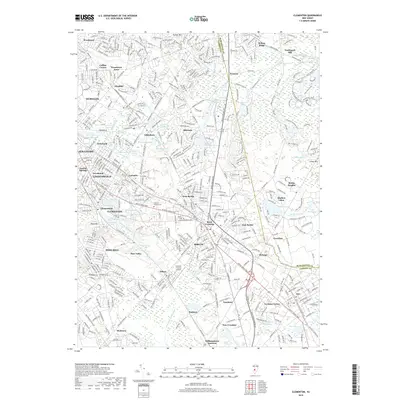 2019 Map of Clementon, 2019 Print