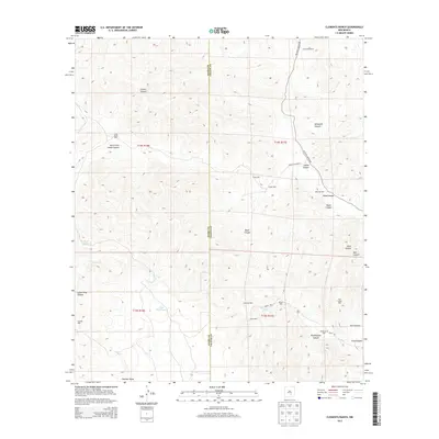 2013 Map of Clements Ranch, 2013 Print