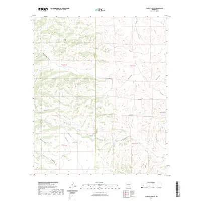 2023 Map of Clements Ranch, 2023 Print