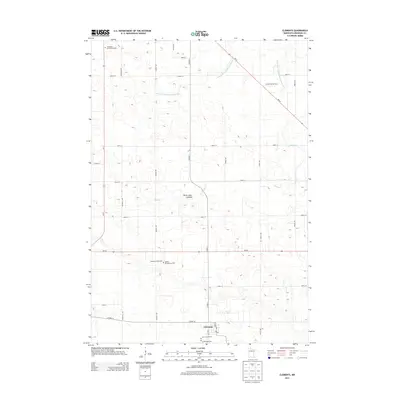 2013 Map of Clements, 2013 Print