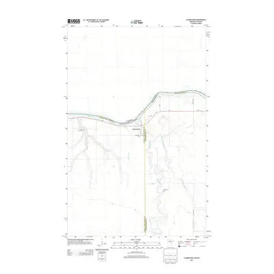 2013 Map of Clementson, 2013 Print