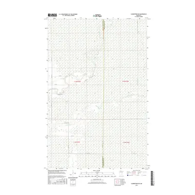 2016 Map of Clementson SW, 2016 Print