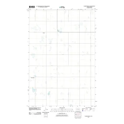 2011 Map of Clementsville, 2011 Print