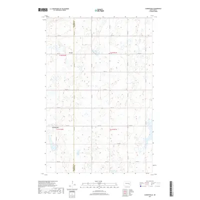 2017 Map of Clementsville, 2017 Print