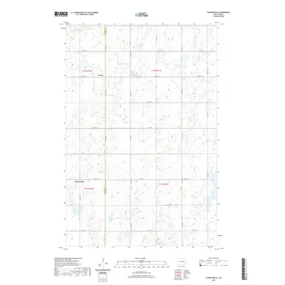 2020 Map of Clementsville, 2020 Print