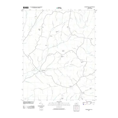 2010 Map of Clementsville, 2010 Print
