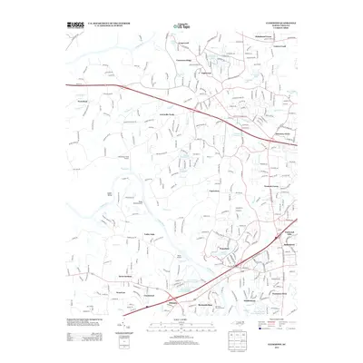 2013 Map of Clemmons, 2013 Print