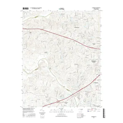 2016 Map of Clemmons, 2016 Print