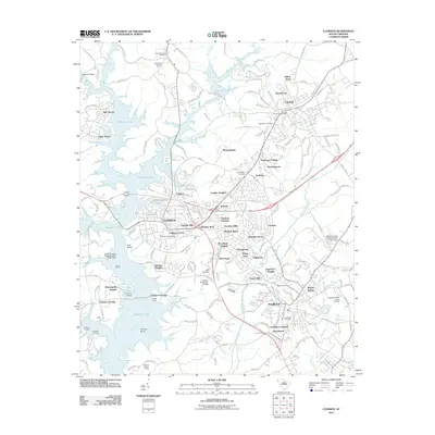 2011 Map of Clemson, 2011 Print