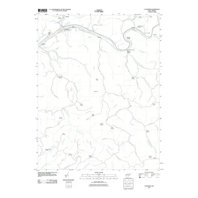 2011 Map of Clendenin, 2011 Print
