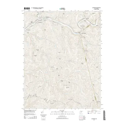 2014 Map of Clendenin, 2014 Print