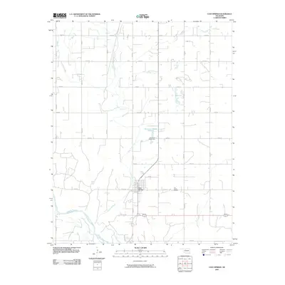 2009 Map of Cleo Springs, 2009 Print