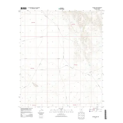 2013 Map of Cleones Tank, 2013 Print