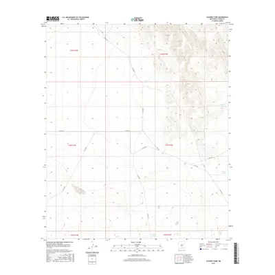 2017 Map of Cleones Tank, 2017 Print