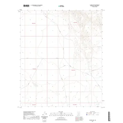 2020 Map of Cleones Tank, 2020 Print