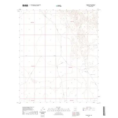 2023 Map of Cleones Tank, 2023 Print