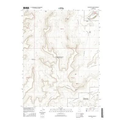2017 Map of Cleopatras Chair, 2017 Print