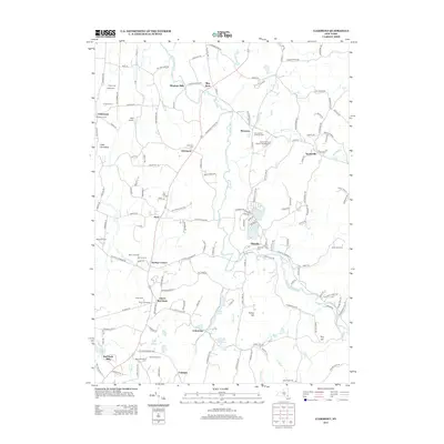 2013 Map of Clermont, 2013 Print