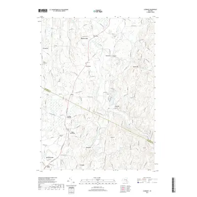 2019 Map of Clermont, 2019 Print