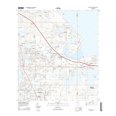 2015 Map of Clermont East, 2015 Print