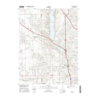 2016 Map of Clermont, 2016 Print