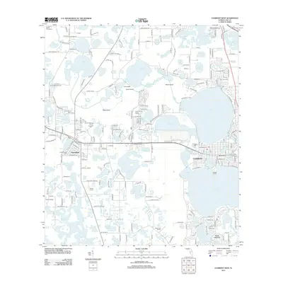 2012 Map of Clermont West, 2012 Print