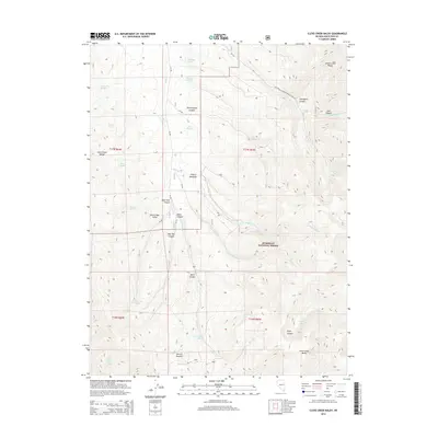 2014 Map of Cleve Creek Baldy, 2014 Print