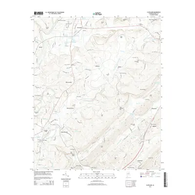 2014 Map of Cleveland, 2014 Print