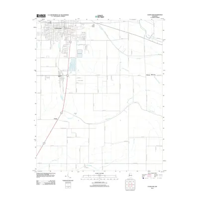 2012 Map of Cleveland, 2012 Print