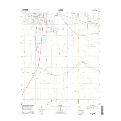 2015 Map of Cleveland, 2015 Print