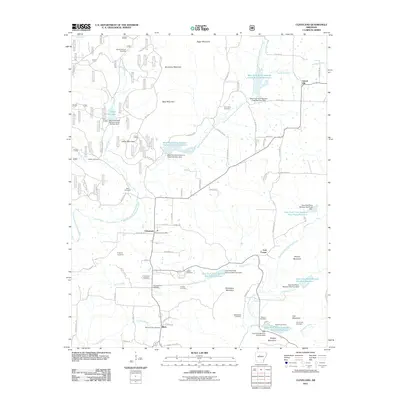 2011 Map of Cleveland, 2011 Print