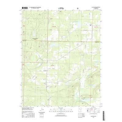 2017 Map of Cleveland, 2017 Print