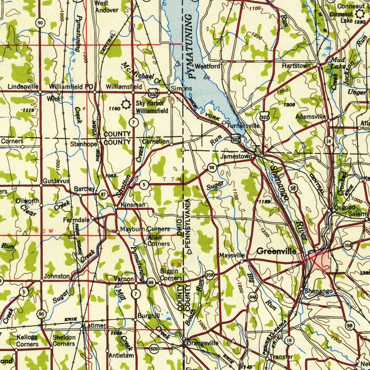 1950 Map Of Cuyahoga County When Was Your Town Built? Cuyahoga County