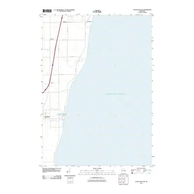 2010 Map of Cleveland East, 2010 Print