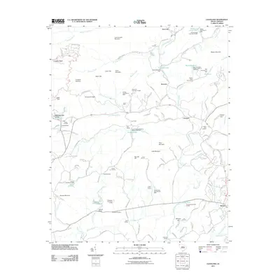 2011 Map of Cleveland, 2011 Print