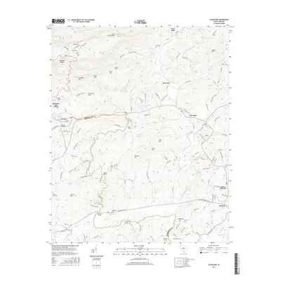 2017 Map of Cleveland, 2017 Print