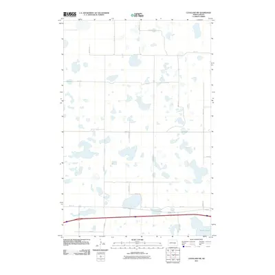 2011 Map of Cleveland NW, 2011 Print