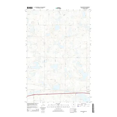 2014 Map of Cleveland NW, 2014 Print