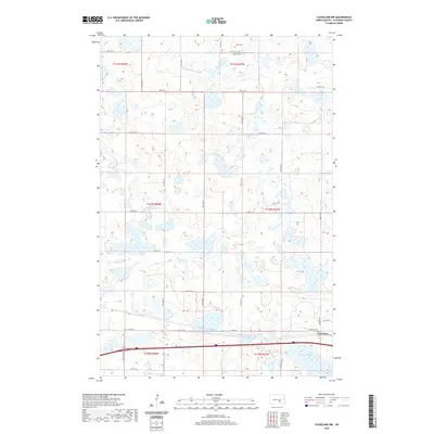 2020 Map of Cleveland NW, 2020 Print