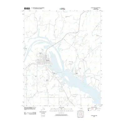 2009 Map of Cleveland, 2009 Print